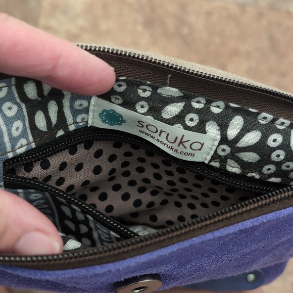 Soruka Leather Clutch with Tassel - Picture 7 of 9